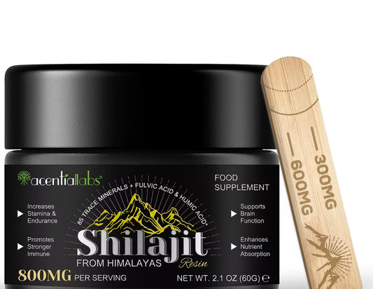 🌿 Shilajit Original Himalaya Bio – 60g Reines Shilajit Harz, Geprüft✅