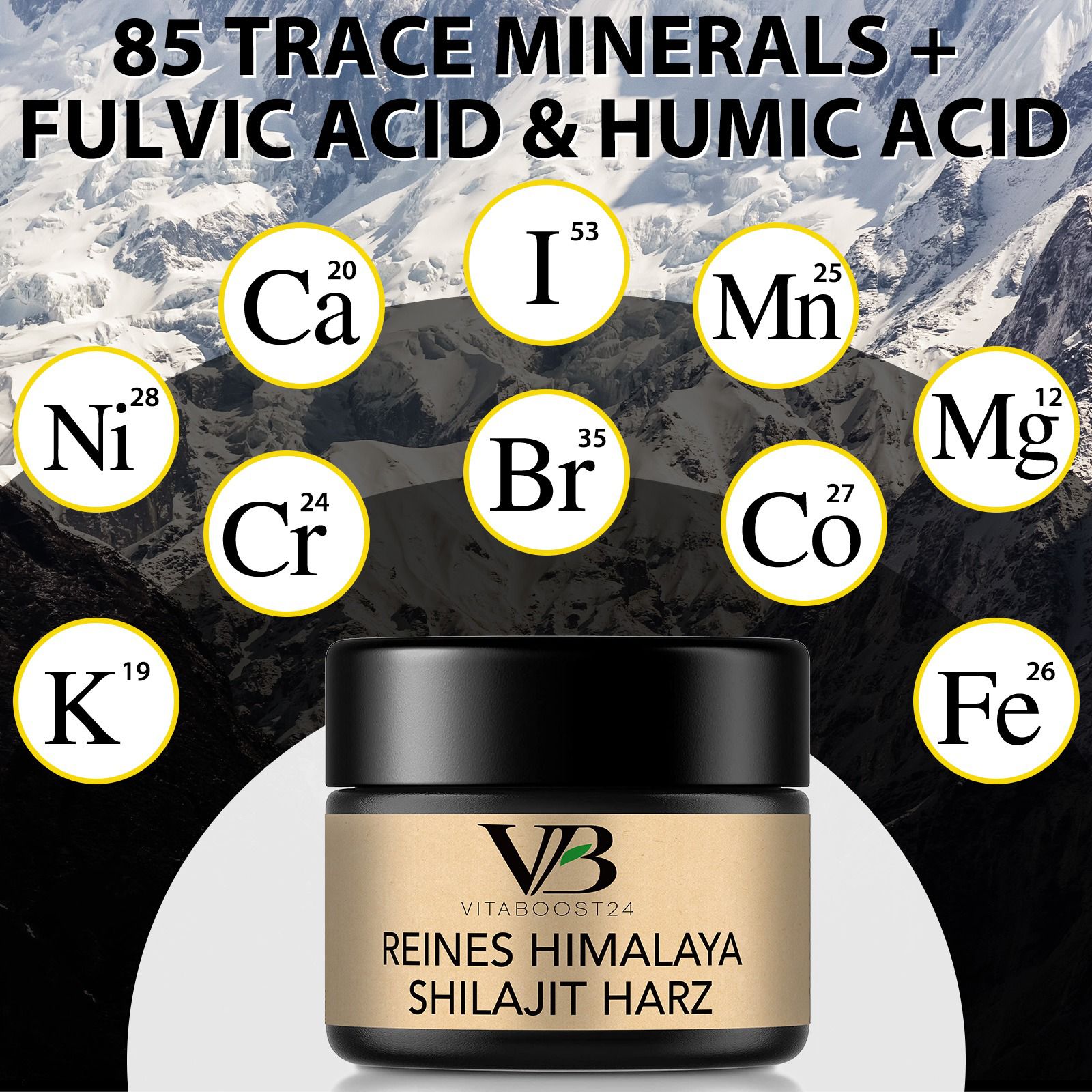 🌿Shilajit Original Himalaya Organic – 60g Pure Shilajit Resin