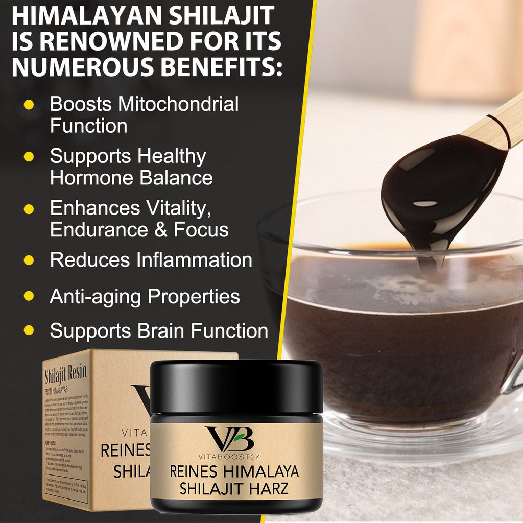 🌿Shilajit Original Himalaya Organic – 60g Pure Shilajit Resin